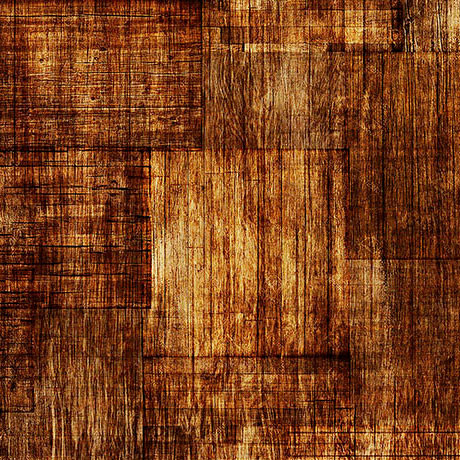 QT Fabrics - Into The Woods - Wood Texture - Brown