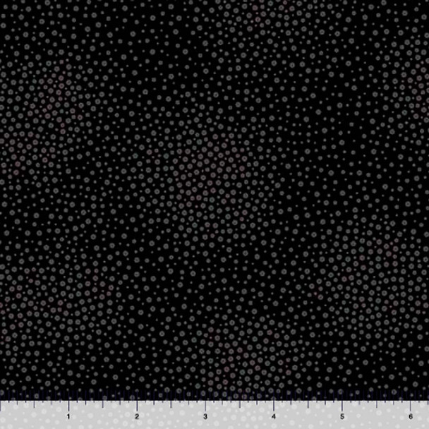 QT Fabrics - Quilting Illusions - Dots - Black
