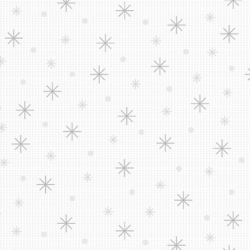 Benartex - Refresh - Sparkle Dot - White