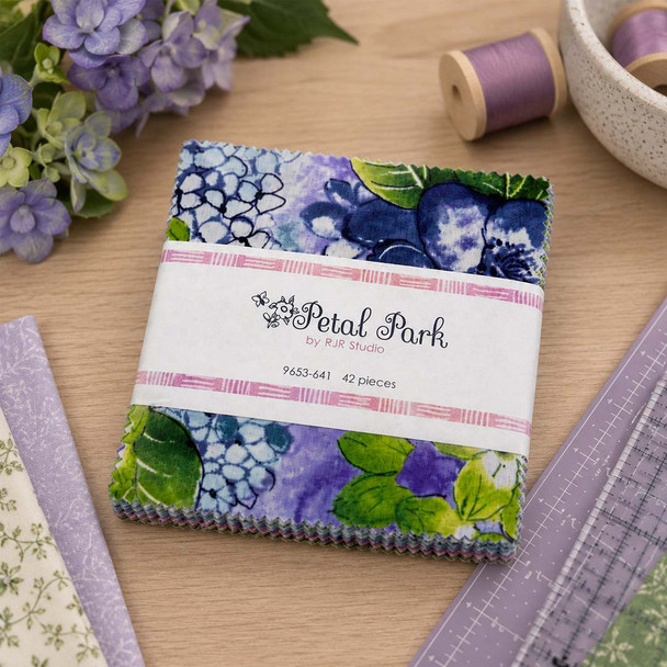 RJR - Petal Park - 5'' Squares/42pc