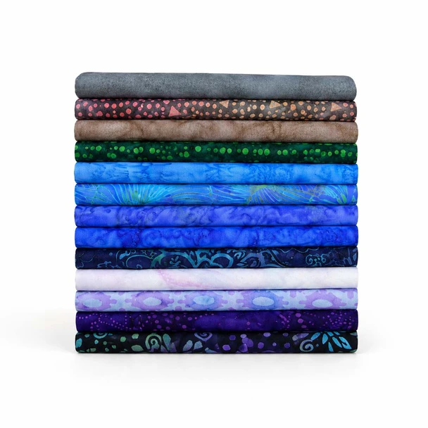 Twilight Garden Batiks - Fat Quarter Bundle/13pc