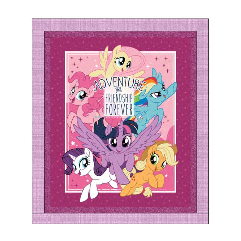 My Little Pony Panel Kit Sit n' Sew Fabrics