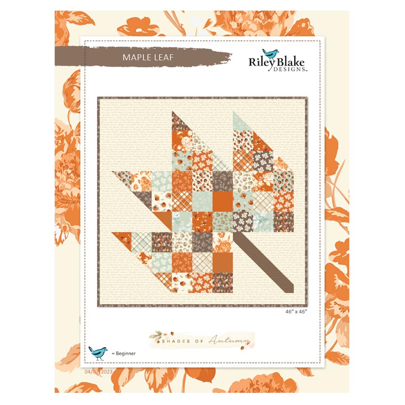 Maple Leaf Quilt Pattern | FREE QUILT PATTERN | Sit n' Sew Fabrics | Sit n' Sew maple-leaf-quilt-pattern-free-quilt-pattern-sit-n-sew-fabrics-sit-n-sew