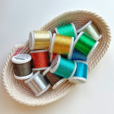 5 tips for stitching with metallic threads - Gathered