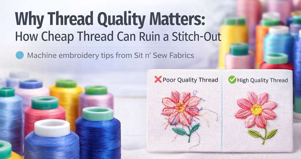 Why Thread Quality Matters - Sit n’ Sew Fabrics