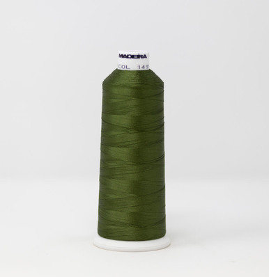 Madeira Rayon 1103 Hunter Green Embroidery Thread — SPSI Inc.