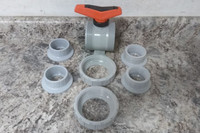 GF Piping Systems 163546347 2 In Pipe Size Socket/FNPT x Socket FNPT Ball Valve-85619644