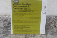 MSA 492790 10 Pk Olive Color Code Cartridge-64004923