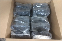 Cole-Parmer 62990-38 60 Pk Standard Size 11 Solid Black Rubber Stoppers-20099749