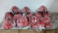 ERB Safety 19204 12 Pk 6-1/2 to 8 Hat Size Red Polyethylene Hard Hat-28651692