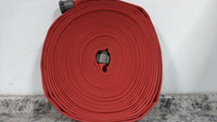 Jafline G51H15LNR100N 1-1/2 In Inside Diameter 100 Ft L Red Attack Fire Hose-46283727