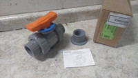 Hayward Flow Control TBH2150ASTE0000 1-1/2 In Manual Two-Way Ball Valve-13190223