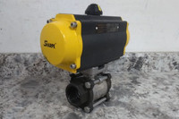 Sharpe SVSER124122 1-1/2 In Double Acting Pneumatic Actuated Ball Valve-18267642