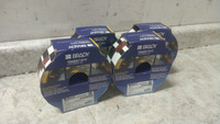 Brady 121913 4 Pk 2 In Width 100 Ft L Black/White Checkered Floor Marking Tape-42011148