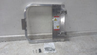 PS Industries LSG-24-ALU 22-3/4 to 26-1/2 In W Single-Door Metal Safety Gate-22269067