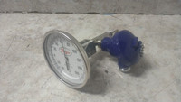 Dwyer BTO52541 5 In Dial Dia 1/2 In NPT Dial Thermometer With Process Output-35307548
