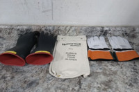 Salisbury GK214RB/11 14 In Glove L Size 11 Black/Red Electrical Glove Kit-15538032