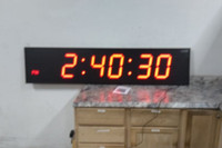Ivation JID0172TRED 6 Digit 72 In Width Red LED Display Digital Clock-23281856