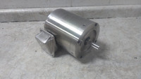 Leeson 191419.00 1/2 HP 1140 RPM 208-230/460VAC 3-Phase Washdown Motor-14898921