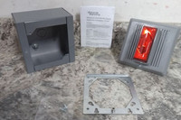 Edwards Signaling 867STRR-N5 120VAC Gray Thermoplastic Housing Horn Strobe-11284674