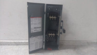 Square D DTU361 600VAC 30 Amp 3 Phase Heavy Duty Non-Fusible Safety Switch-13393481