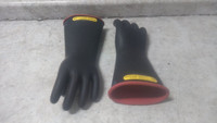 Salisbury NG214RB/10 Size 10 14 In Glove Length Black/Red Electrical Gloves-97388290
