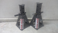 Gray 25TF Stands 2 Pk 25 Ton Load Cap 20 In Max Extended H Jack Stand-11607344