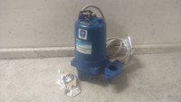 Goulds Water Technology WS0534BF 1/2 HP 1750 RPM 460VAC Sewage Ejector Pump-32865773