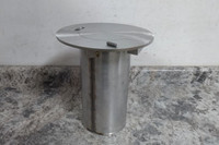 Calpipe Security Bollards ESR050 6 In Outside Dia Bollard Embedment Sleeve-43895784