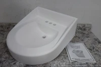 Bestcare WH3775-09 14-1/2 x 12-1/2 In Bowl Size Healthcare Basin w/out Faucet-79027944