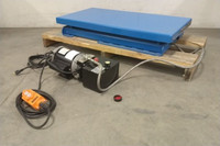 Bishamon X-50NBI 1/2 HP 115V 31-1/2 In Max Lift H 40 x 20 In Scissor Lift Table-16037215