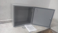 Hoffman CSD202010 20 x 20 x 10 In Gray Steel Wall Mount Enclosure-93553564