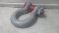 Crosby 1021174 10-1/2 In Inside L 170,000 Lb Working Load Limit Anchor Shackle-59231540