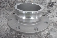 Dixon Valve & Coupling G600-AL-AL 6 In Coupling Size Flange Cam & Groove Adapter-17798684