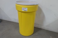 Eagle 1655 55 Gal Volume Capacity Yellow HDPE Transport Drum-56138517