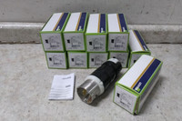 Leviton CS816-5C 10 Pk 480V 50 A Industrial Grade Shrouded Locking Plug-62373859