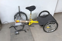 Worksman M2020-CB-YEL 550 Lb Load Capacity Yellow Tricycle-85823888