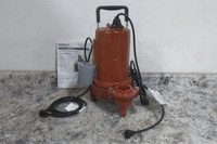 Liberty Pumps LE71A2 3/4 HP 1725 RPM 115VAC 28 Ft Max Head Sewage Pump-84923790
