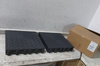 Safe-Flex ESDA1-B 6 Pk 18 In Width/Length Interlocking Antifatigue Mat Tile-22086033