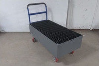 Little Giant SSB512566-6PYBK 2,000 Lb Load Cap 66 Gal Drum Spill Platform Cart-52036196