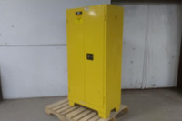 Jamco FS44YP 44 Gal Storage Cap Yellow Hazardous Material Storage Cabinet-85882992