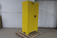 Jamco FS44YP 44 Gal Storage Cap Yellow Hazardous Material Storage Cabinet-61332859