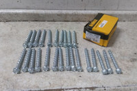 Dewalt PFM1411640 25 Pk 5/8 In Anchor Diameter 6 In Overall Length Screw Anchor-90946187