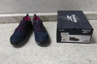 Reebok RB308 Size 12 D Women's Navy Steel Toe Athletic Style Work Shoes-99731079