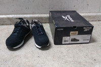 Reebok RB1975 Size 4-1/2 W Men's Navy Blue Steel Toe Athletic Style Work Shoe-46599672