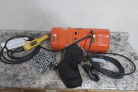 CM Lodestar 3154NH 1/2 HP 230/460VAC 16 FPM 20 Ft L 0.5 Ton Electric Chain Hoist-47279117