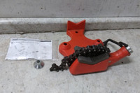 Ridgid 40215 1/2 to 8 Inch Pipe Size 5 In Overall H Bench Chain Vise-74901429