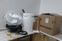 Schaefer PVM18C 1/10 HP 115VAC 3 Speed 18 In Blade Dia Industrial Misting Fan-48872382
