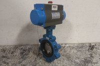 Bonomi SR531S-4-C1 4 In Pipe Size Pneumatically Actuated Butterfly Valve-81307933