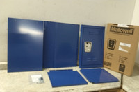 Hallowell HKL1515(24)-1GS 24 In Opening Height Blue Steel Wardrobe Locker-55199700